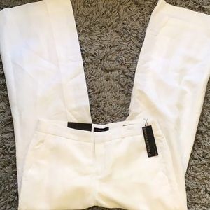 Banana Republic white dress pants